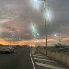Las luminarias del lado de Guayaquil ya funcionan.