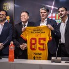 El técnico uruguayo fue presentado de forma oficial por Barcelona