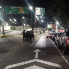 El lugar fue acordonado por la Policía para investigar lo sucedido