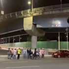 Una pareja murió en uno de los puentes que conecta Guayaquil y Samborondón.