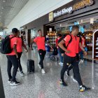 Los jugadores de Barcelona dejaron Guayaquil este domingo 16 de julio.