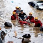 Las zonas más golpeadas son el centro y el sur del país con 30 y un 40 % más de precipitaciones