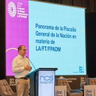 El fiscal general de Colombia, Francisco Barbosa, indicó que no apoyará la política antidrogas del presidente Gustavo Petro.