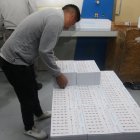 Avances. La impresión de las papeletas terminó para 15 provincias y las de binomio presidencial avanzan.