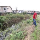 Canal. Parte del canal está taponado con tierra, lo que acumula agua en otros tramos y genera mosquitos.