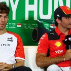 El español brindó una entrevista a los medios antes del arranque de la carrera.