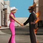 Barbie y Oppenheimer.