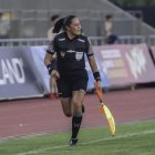 Mónica Amboya ya imparte justicia en los torneos tanto de varones como de mujeres en Ecuador.