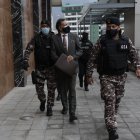 Intervención. El excontralor Pablo Celi durante la comparecencia a la extinta Asamblea durante el juicio político.