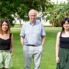 Miembros del equipo de investigación y desarrollo de la nanopartícula inteligente.