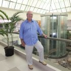 Emilio Oneto, gerente general del centro comercial Policentro, en el centro comercial.