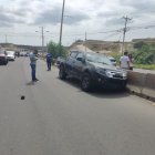 El hecho ocurrió cuando el burgomaestre recorría obras y saludaba a simpatizantes.