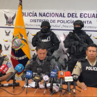 La Policía Nacional ofreció una rueda de prensa para dar detalles del suceso.