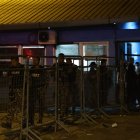 La Policía se encontraba resguardando el lugar.