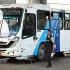 Quedaron los rastros del hecho en La Prosperina.