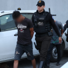 Uno de los capturados cuenta con antecedentes penales.