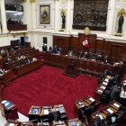 Imagen del pleno del Congreso en Lima.