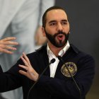 El presidente de El Salvador, Nayib Bukele.