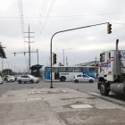 El robo de los cables dejó sin luz a varios semáforos del sector.