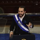 El presidente de El Salvador, Nayib Bukele, en una fotografía de archivo. EFE/Rodrigo Sura