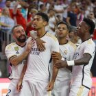 El inglés anotó la primera del partido ante el Manchester United el miércoles 26 de julio.