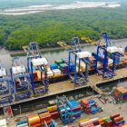 Puerto. El Terminal Portuario de Guayaquil (TPG).