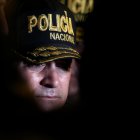 Fotografía de archivo en la que se registró al comandante General de la policía de Ecuador, Fausto Salinas, en Santo Domingo de los Tsáchilas (Ecuador).