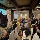 Quito. El mexicano Antonio Lazcano, en una conferencia previa a la cita internacional que abre este domingo 30 de julio de 2023.