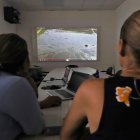 La vocería del consorcio muestra a EXPRESO el avance de las obras de dragado.