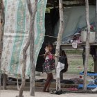 Sequía. Una wayúu en la comunidad Witka, en zona rural de Manaure.