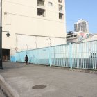 El sitio fue acordonado por agentes policiales para recabar indicios.