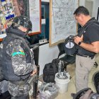 Operativos. En redes sociales se postea fotos del decomiso de armas y municiones, no se informa detalles.