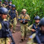 Los agentes buscan por diferntes zonas rurales a los supuestos maras