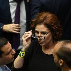 La diputada bolsonarista Carla Zambelli, en una fotografía de archivo