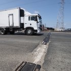 Daño. Algunas juntas del segundo puente han desaparecido.