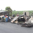 5 familias resultaron afectadas, no pudieron rescatar nada.