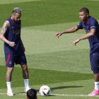 Mbappé entrenó por última vez con el equipo parisino la primera semana de julio.