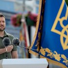 Presidente de Ucrania, Volodimir Zelenski, en una foto de archivo