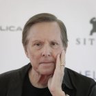 William Friedkin durante una rueda de prensa en el Festival de Cine Fantástico de Sitges, en España.
