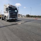 Situación. Algunos tramos de los puentes de la Perimetral, al sur, muestran deterioro.