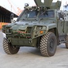 Arribo. Los carros blindados llegaron al puerto marítimo de Guayaquil.