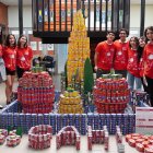Alumnas del colegio Alemán Humboldt, durante su participación en la edición del año pasado en el certamen.