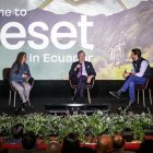 lanzamiento de la campaña turística "#TimeToReset in Ecuador", que promocionará la imagen del país para captar el interés de viajeros internacionales.