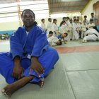 María Cangá estuvo ligada al deporte aún después del retiro de los tatamis. Fue formadora.