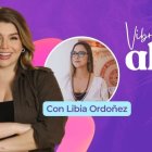 Libia Ordoñez en un episodio de Vibrando Alto.