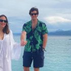 Tamara Falcó con su esposo.