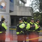 La Fiscalía de Flagrancia permanece con resguardo policial y no hay acceso para particulares.