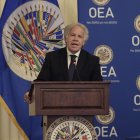 El secretario general de la Organización de los Estados Americanos (OEA), Luis Almagro, en una fotografía de archivo.