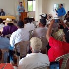 La reunión entre el gobernador y los ganaderos se desarrolló por más de tres horas en Daule.