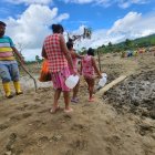 Los perjudicados aseguran que buscan la forma de levantarse solos de su tragedia.